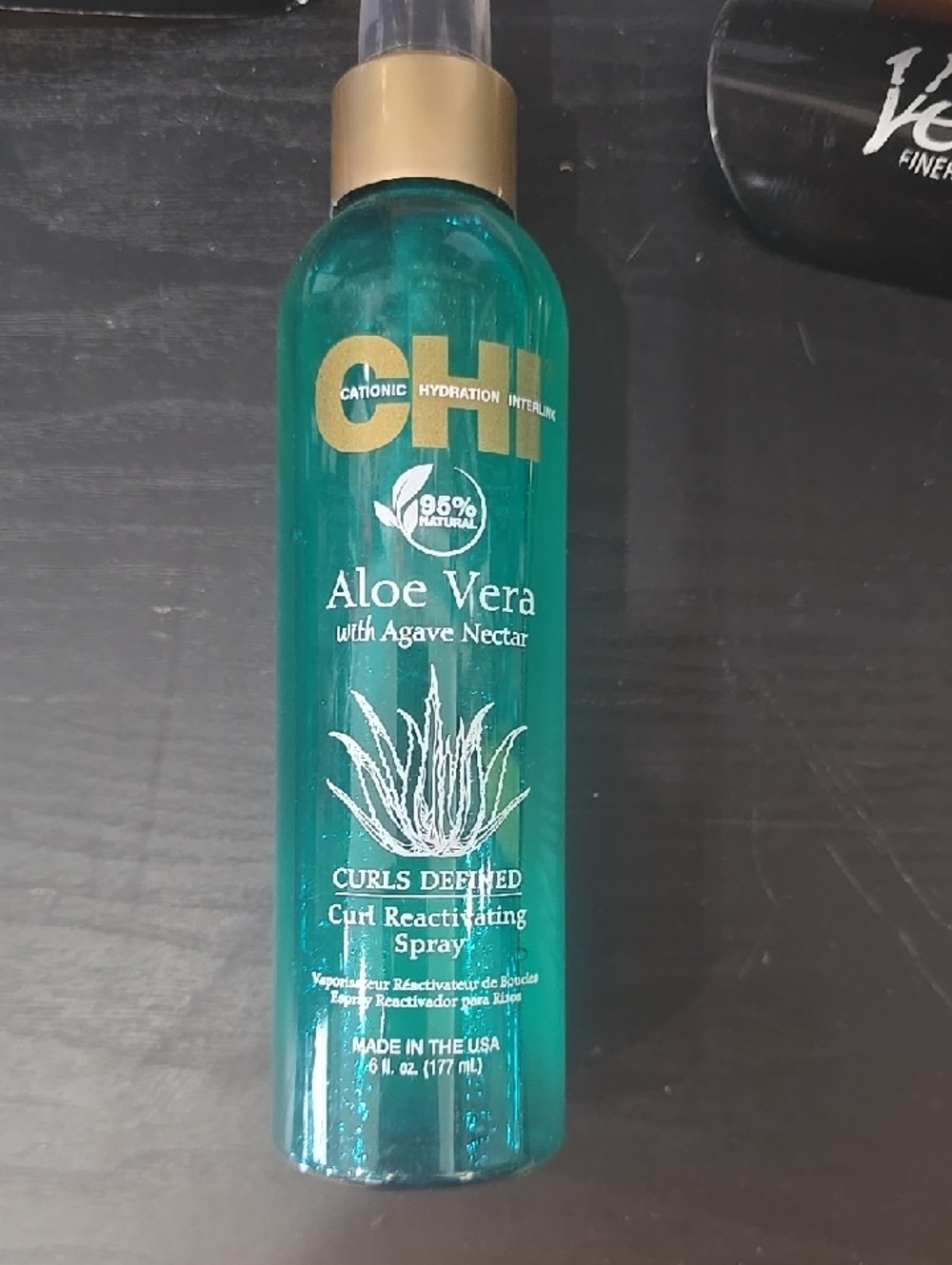 CHI Aloe Vera Curl Reactivating Spray - Teal Bottle For Curls